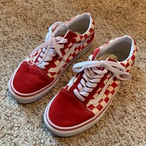 Checkered Vans
